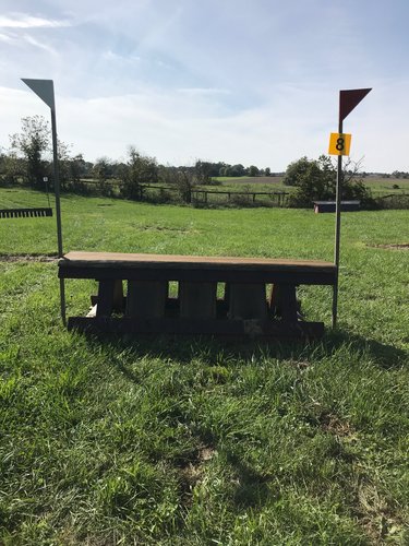 8 - Slatted table